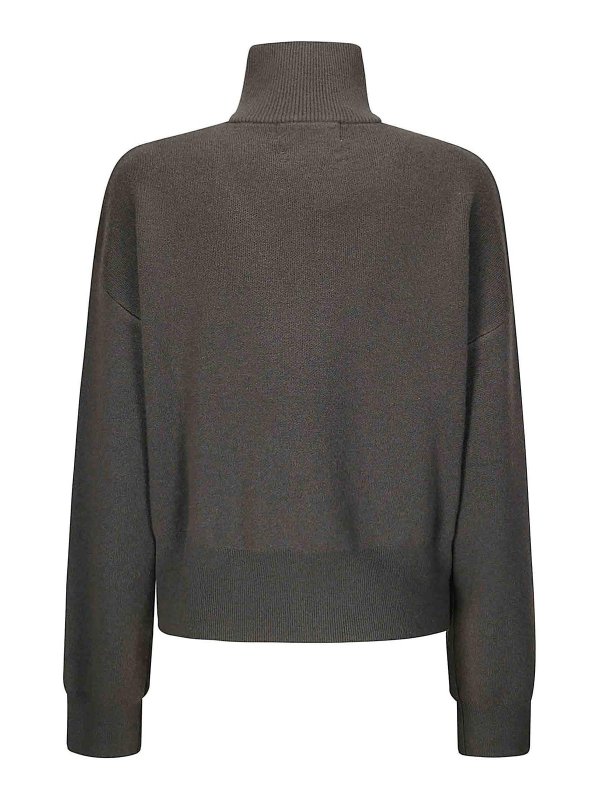 EXTREME CASHMERE: U-Boot-Ausschnitt online - U-Boot-Pullover - Taupe