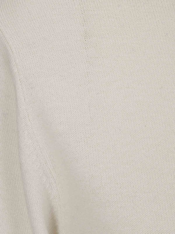 The Best Shops EXTREME CASHMERE: U-Boot-Ausschnitt - U-Boot-Pullover - Weiß