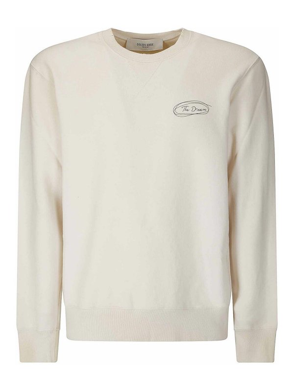 GOLDEN GOOSE: クルーネック - クルーネック - 白