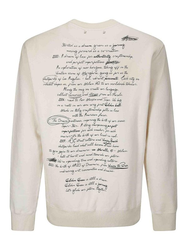 GOLDEN GOOSE: クルーネック online - クルーネック - 白