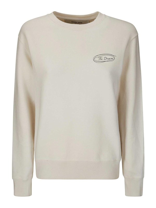 GOLDEN GOOSE: クルーネック - クルーネック - 白