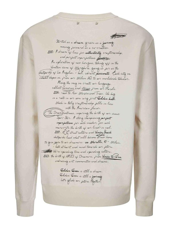 GOLDEN GOOSE: クルーネック online - クルーネック - 白
