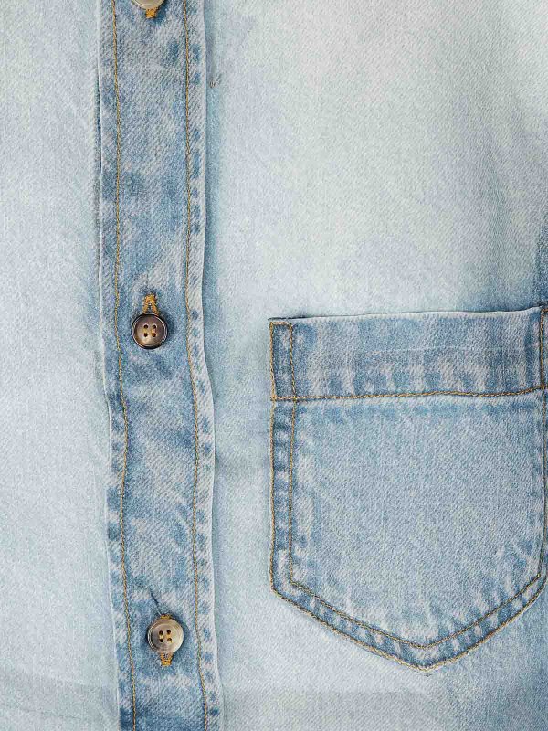 The Best Shops HAIKURE: Chemises - Chemise - Bleu