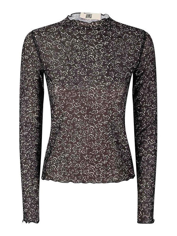 KNWLS: Tops y camisetas sin mangas - Top - Negro