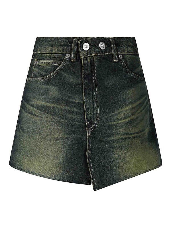 OUR LEGACY: ミニスカート - 膝丈/ミディスカート - ブルー