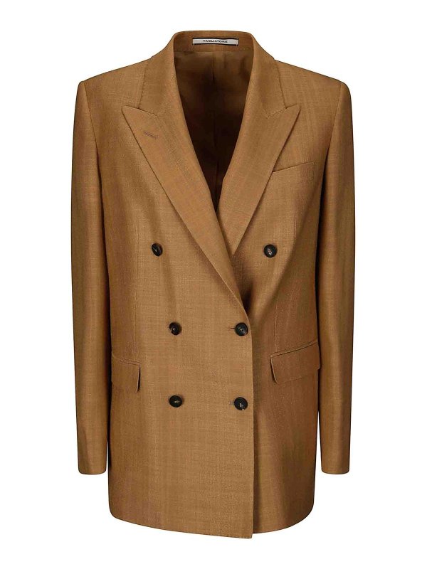 TAGLIATORE: Blazer - Blazer - Marrón