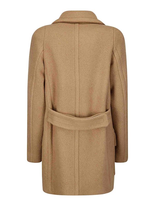 DRIES VAN NOTEN: Abrigos cortos online - Abrigo Corto - Camel