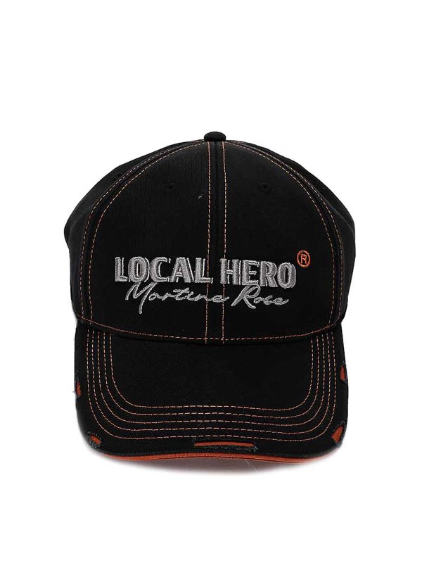 MARTINE ROSE: cappelli - Roll Back Cap