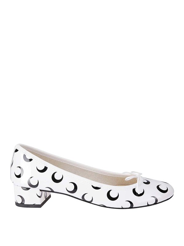 MARINE SERRE: パンプス - パンプス - 白