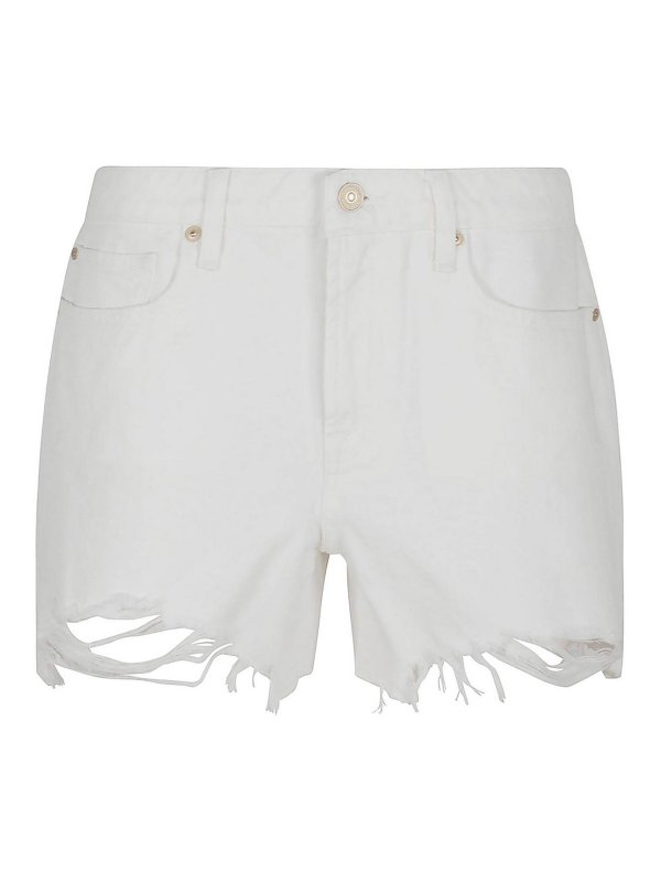 7 FOR ALL MANKIND: Shorts - Shorts - Azul