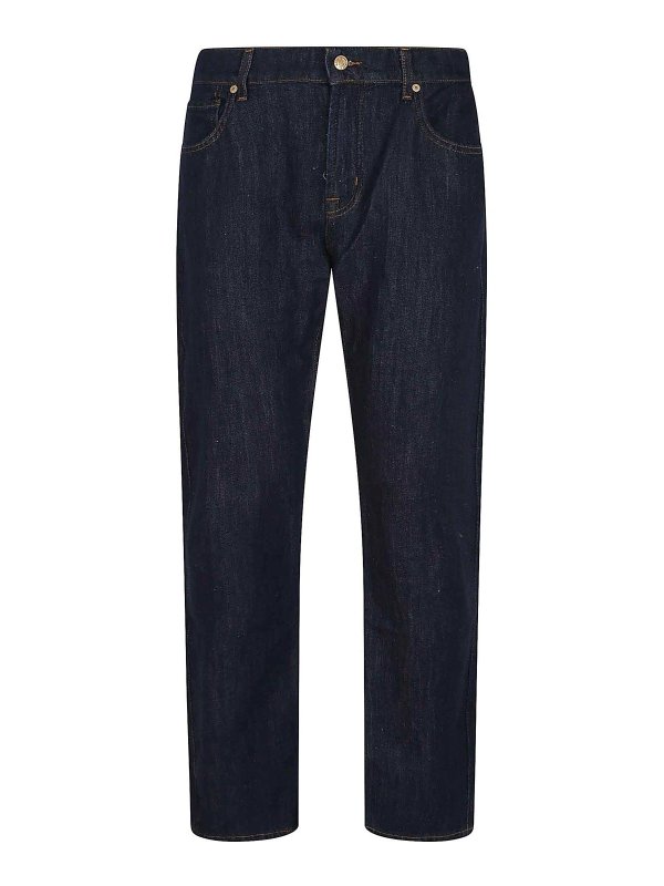 7 FOR ALL MANKIND: bootcut jeans - Jeans in denim
