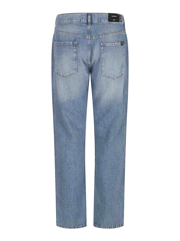 7 FOR ALL MANKIND: ブーツカットジーンズ online - ブーツカットジーンズ - ブルー