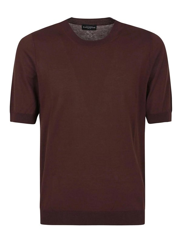 BALLANTYNE: Camisetas - Camiseta - Marrón