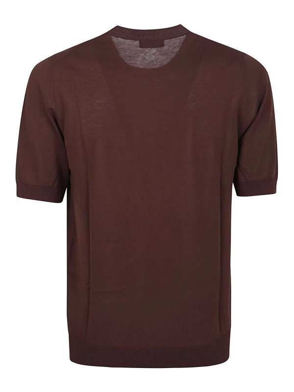 BALLANTYNE: Camisetas online - Camiseta - Marrón