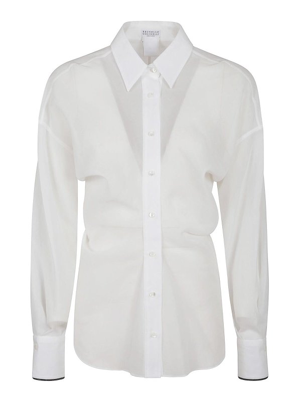 BRUNELLO CUCINELLI: shirts - Shirt in Popeline