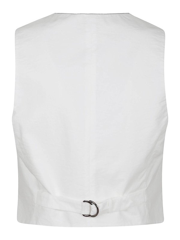 BRUNELLO CUCINELLI: Westen online - Weste - Beige