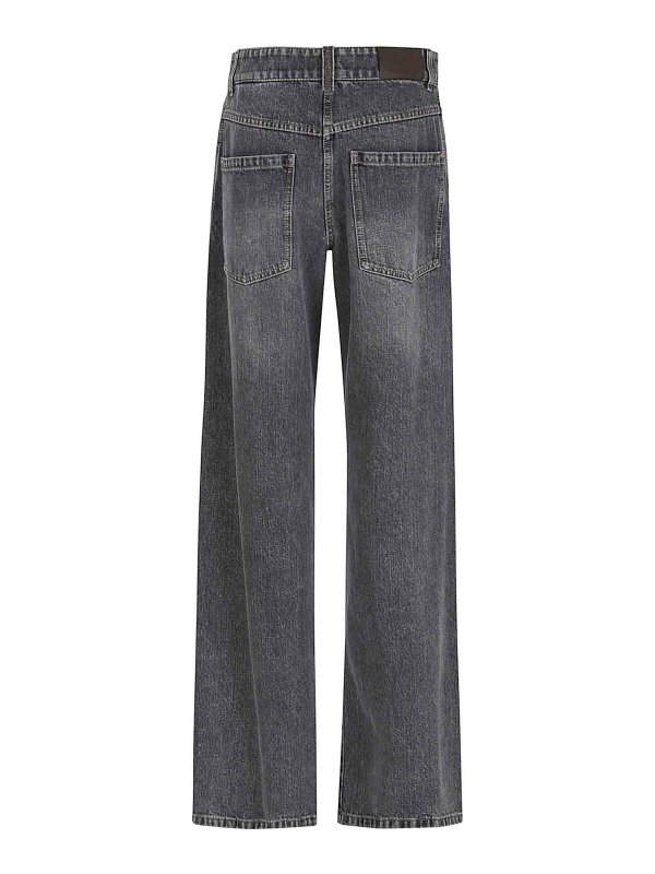 BRUNELLO CUCINELLI: ストレートジーンズ online - ストレートジーンズ - ブルー