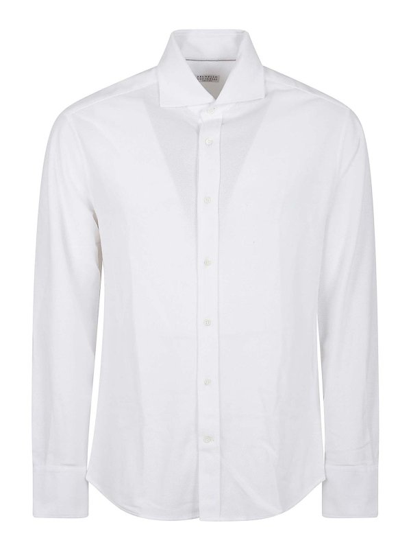 BRUNELLO CUCINELLI: Camisetas - Camiseta - Blanco
