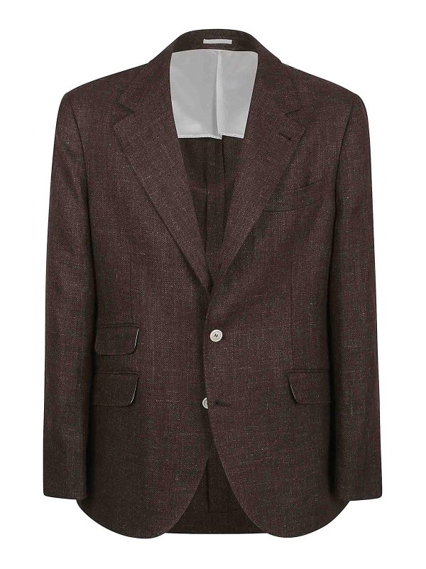 BRUNELLO CUCINELLI: Chaquetas casual - Chaqueta Casual - Marrón