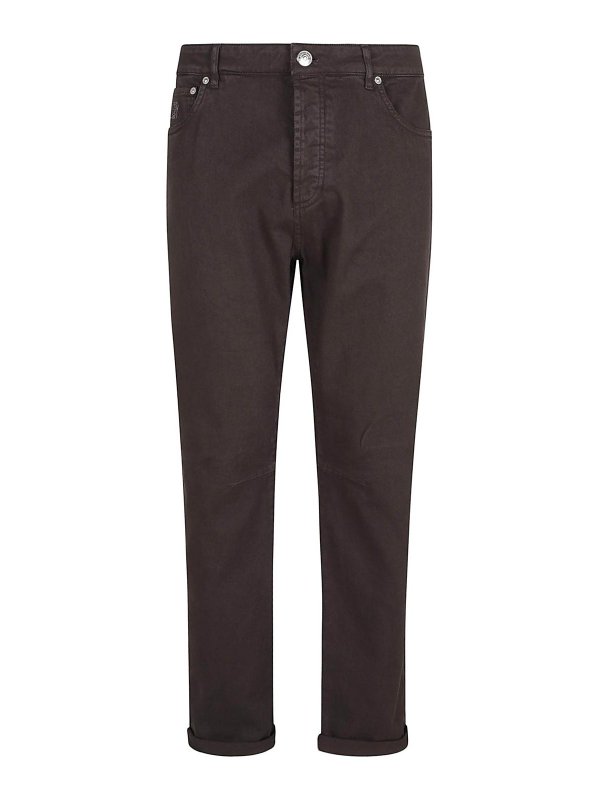 BRUNELLO CUCINELLI: Jeans Rectos - Vaqueros Rectos - Denim