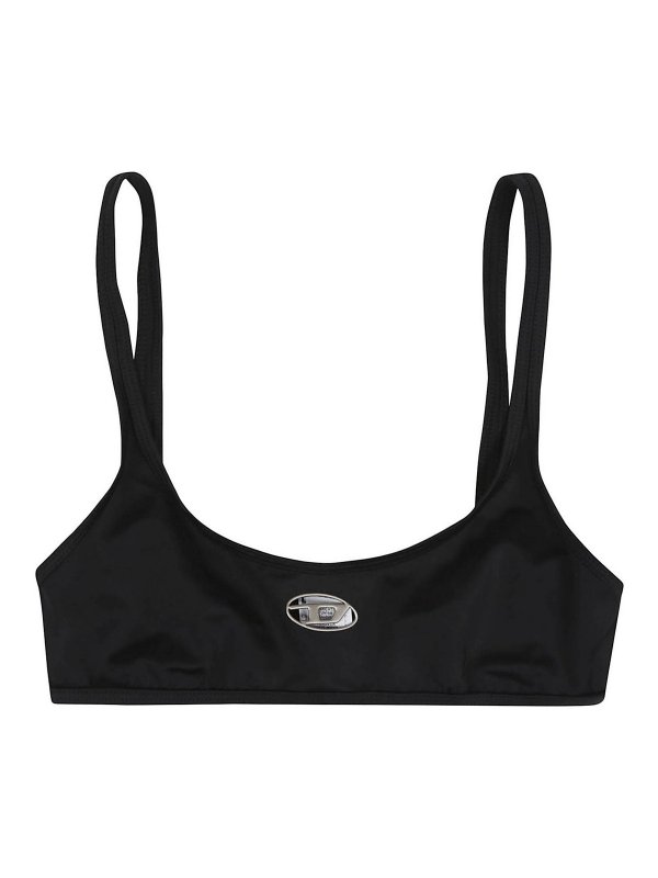 DIESEL: トップス＆タンクトップ - トップ/タンクトップ - 黒