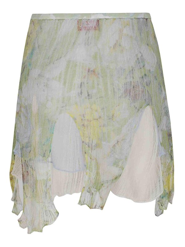 DIESEL: Jupes midi et au genou online - Jupe Midi - Vert