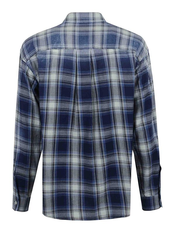 DSQUARED2: shirts online - Cotton shirt Check