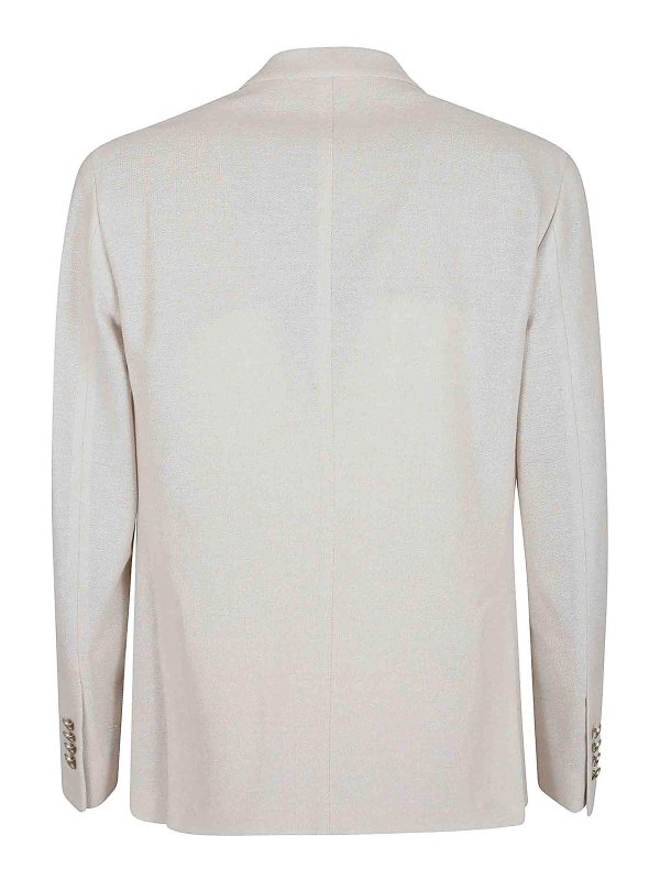 ELEVENTY: blazers online - Double -breasted light jacket