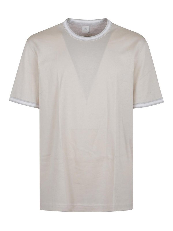 Tシャツ・カットソー BARROW Men T-shirt Beige S5BWUATH053 002 BARROW: T-shirt men - Beige | Barrow t-shirt S5BWUATH154