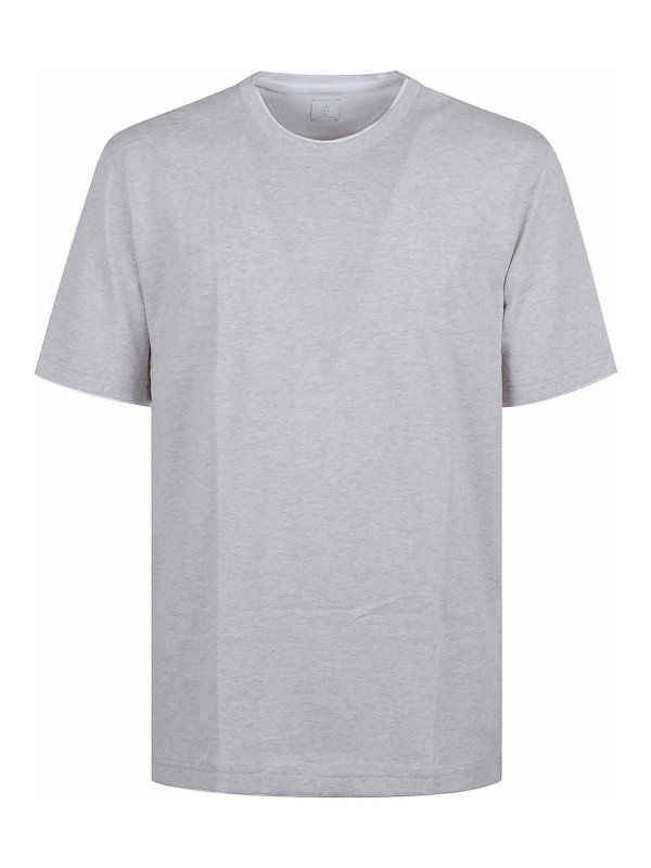 ELEVENTY: t-shirts - Crew-Neck T-Shirts