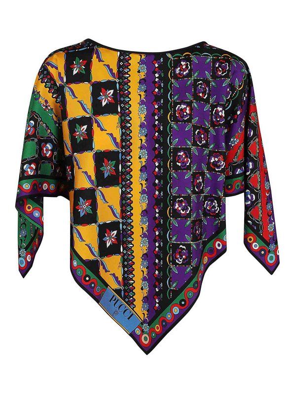 EMILIO PUCCI: Blusen - Bluse - Rot