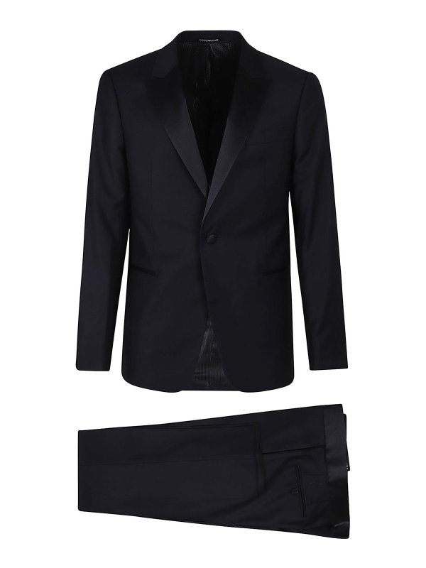 EMPORIO ARMANI: Elegante Anzüge - Eleganter Anzug - Schwarz