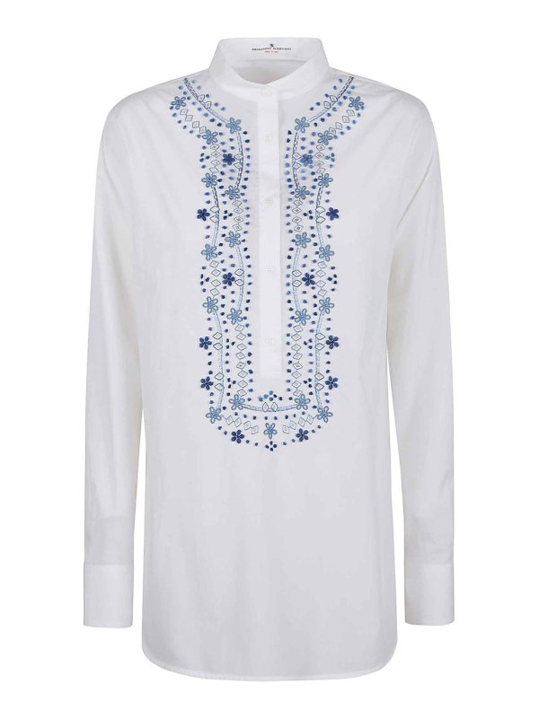 ERMANNO SCERVINO: Camisas - Camisa - Blanco