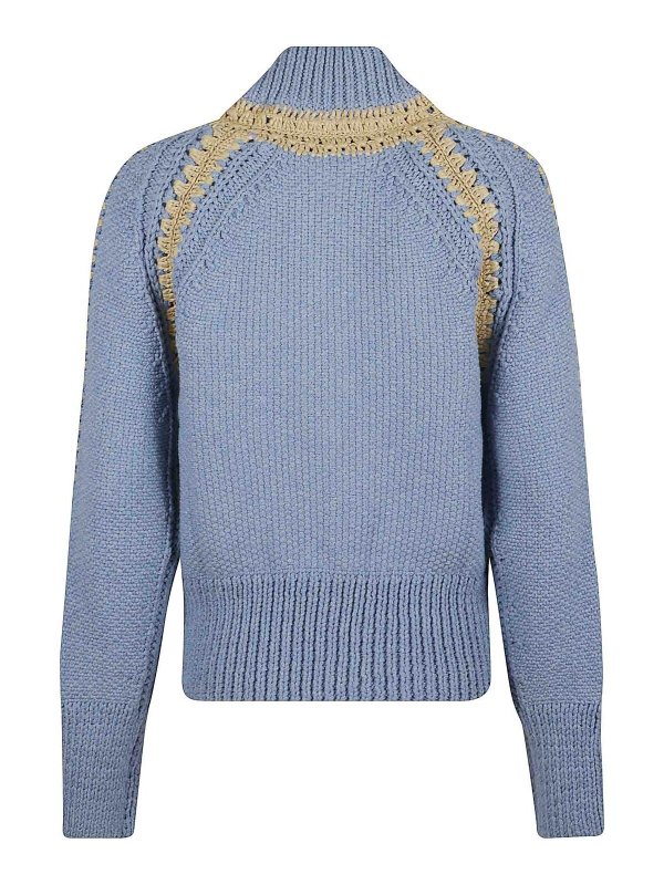 ERMANNO SCERVINO: ボンバージャケット online - ボンバージャケット - ライトブルー