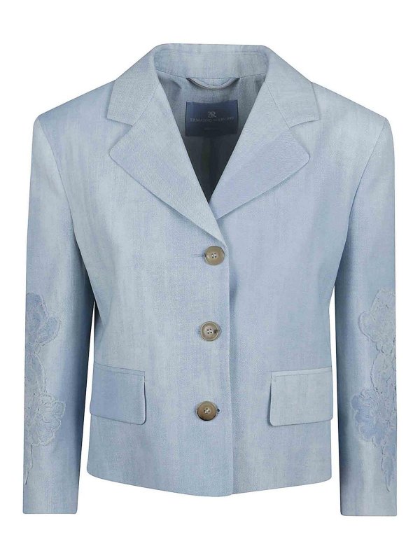ERMANNO SCERVINO: casual jackets - Single-Breasted Jacket