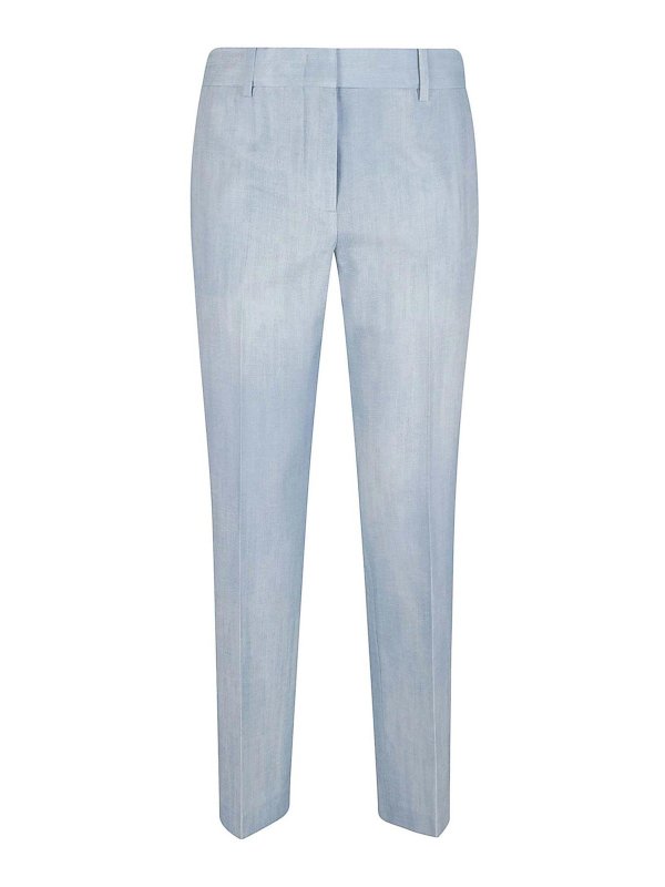 ERMANNO SCERVINO: カジュアルトラウザー - カジュアルパンツ - デニム