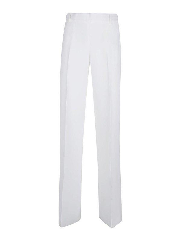 ERMANNO SCERVINO: Casual Hosen - Casual Hose - Weiß