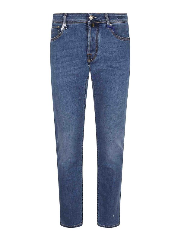 JACOB COHEN: Jeans boot-cut - Jeans Boot-Cut - Azul