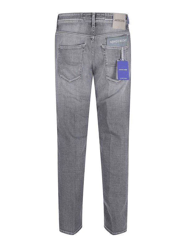 JACOB COHEN: jeans bootcut online - Jeans grigio