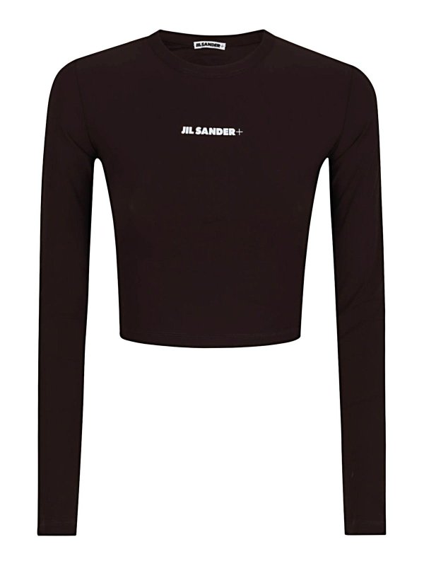 JIL SANDER: Tシャツ - Tシャツ - 黒