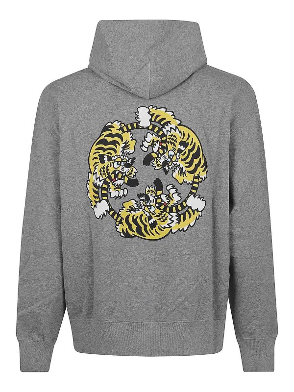 KENZO: Sweatshirts und Pullover online - Sweatshirt - Hellgrau