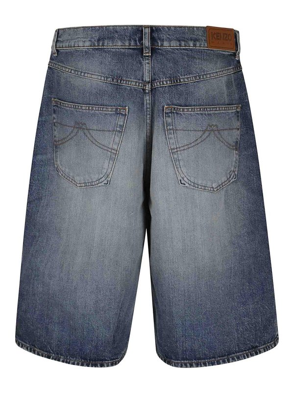 KENZO: トラウザーショーツ online - ショートパンツ - ブルー