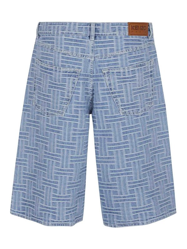 KENZO: トラウザーショーツ online - ショートパンツ - ブルー