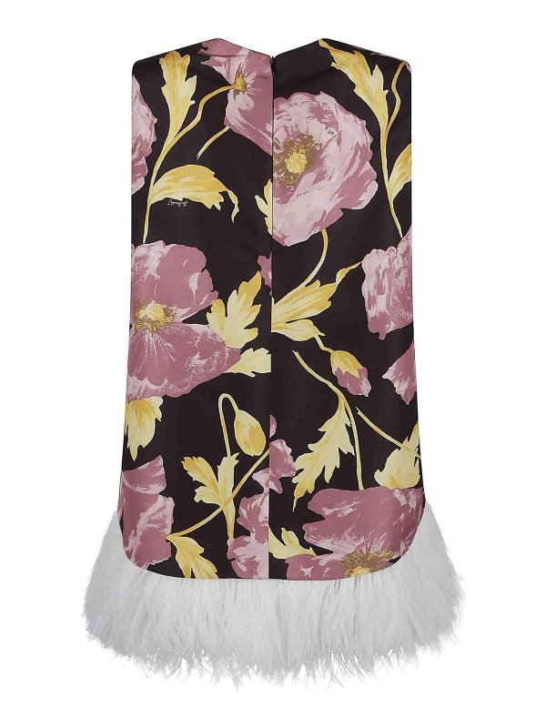 LA DOUBLEJ: Tops & Tank tops online - Top dumped in floral fantasy