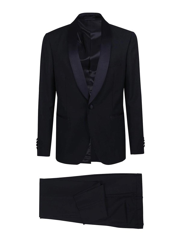 LARDINI: フォーマルスーツ - フォーマルスーツ - ブルー