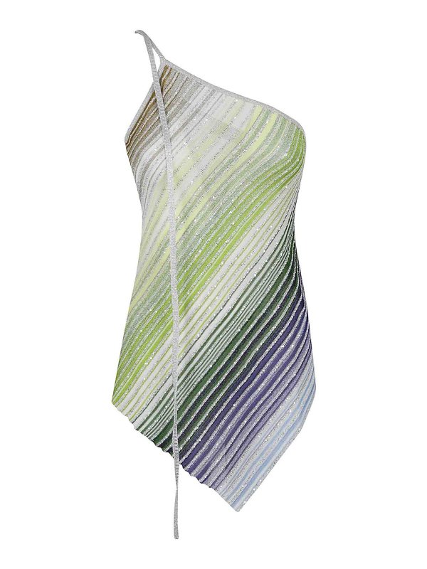 MISSONI: トップス＆タンクトップ - トップ/タンクトップ - ライトブルー