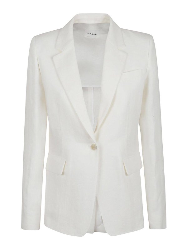 P.A.R.O.S.H.: casual jackets - Linen Jacket