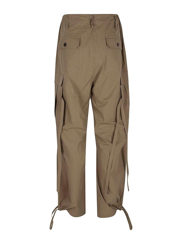 P.A.R.O.S.H.: Pantalones casual online - Pantalón Casual - Beis