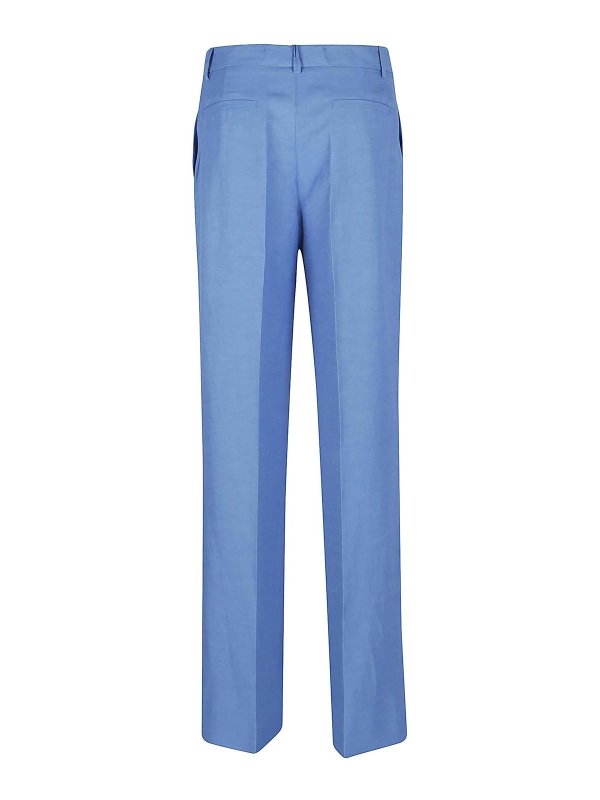 P.A.R.O.S.H.: カジュアルトラウザー online - カジュアルパンツ - ブルー