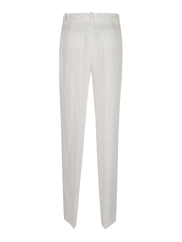 P.A.R.O.S.H.: カジュアルトラウザー online - カジュアルパンツ - 白